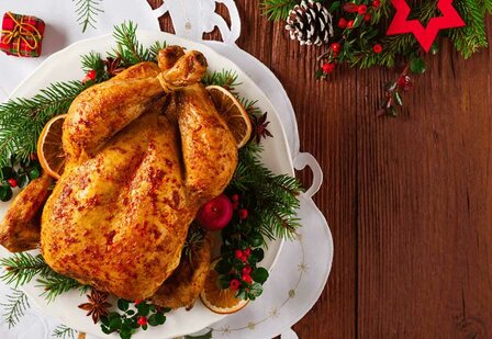 hele gekruide kalkoen ca 8kg